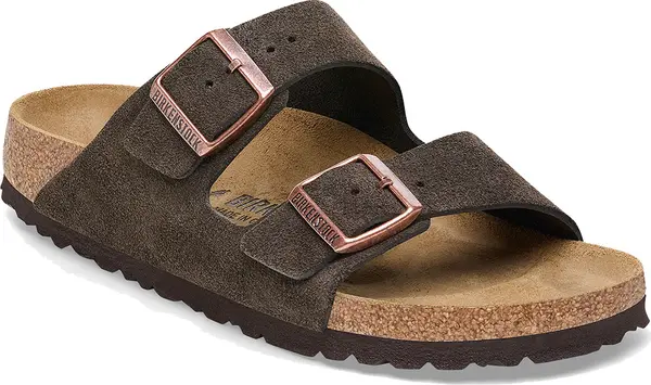 Birkenstock Birkenstock Arizona BS Mocca Narrow Fit Мъже - Сандали Birkenstock - Кафяв - 1027083-5.5 - Size: 5.5