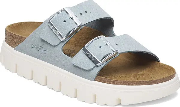 Birkenstock Birkenstock Arizona Chunky Suede Leather Narrow Fit Жени - Сандали Birkenstock - Син - 1029141-7 - Size: 7