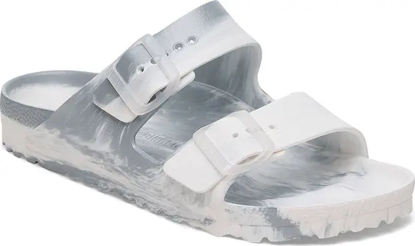 Birkenstock Birkenstock Arizona EVA Metallic Silver Multi Narrow Fit Unisex - Сандали Birkenstock - Silver - 1029660-4.5 - Size: 4.5