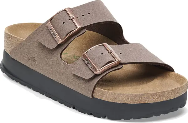 Birkenstock Birkenstock Arizona Flex Platform Birko-Flor Narrow Fit Жени - Сандали Birkenstock - Кафяв - 1027417-4.5 - Size: 4.5
