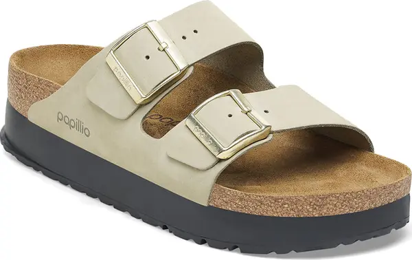 Birkenstock Birkenstock Arizona Flex Platform Eucalyptus Narrow Fit Жени - Сандали Birkenstock - Светло кафяв - 1026971-7.5 - Size: 7.5