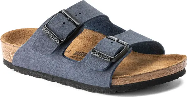 Birkenstock Birkenstock Arizona Kids Birko-Flor Birkibuc Regular Fit Blue 1002360 Жени,Деца - Сандали Birkenstock - Син - 1002360-2.5 - Size: 2.5