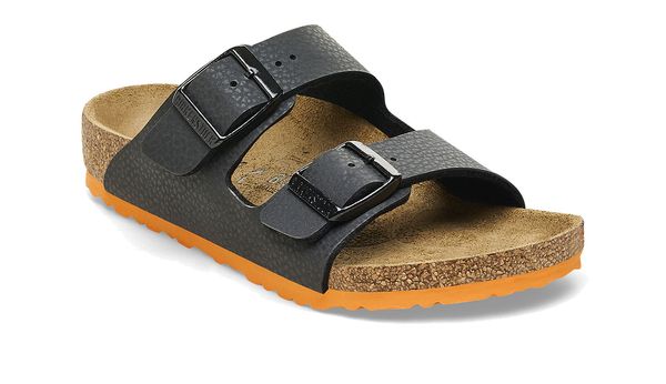 Birkenstock Birkenstock Arizona Kids BS Desert Soil Black Orange Regular Fit