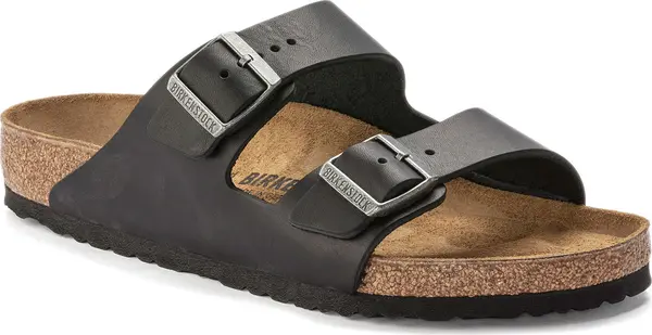 Birkenstock Birkenstock Arizona Natural Leather Narrow Fit Мъже - Сандали Birkenstock - Черен - 1023141-9.5 - Size: 9.5