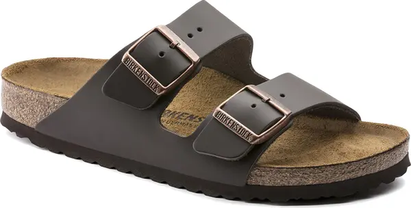 Birkenstock Birkenstock Arizona Natural Leather Narrow Fit Жени - Сандали Birkenstock - Кафяв - 51103-4.5 - Size: 4.5