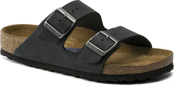 Birkenstock Birkenstock Arizona NU Oiled SFB Black Narrow Fit Unisex - Сандали Birkenstock - Черен - 752483-4.5 - Size: 4.5