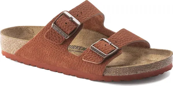 Birkenstock Birkenstock Arizona Nubuck Leather Narrow Fit Мъже - Сандали Birkenstock - Оранжев - 1023098-8 - Size: 8