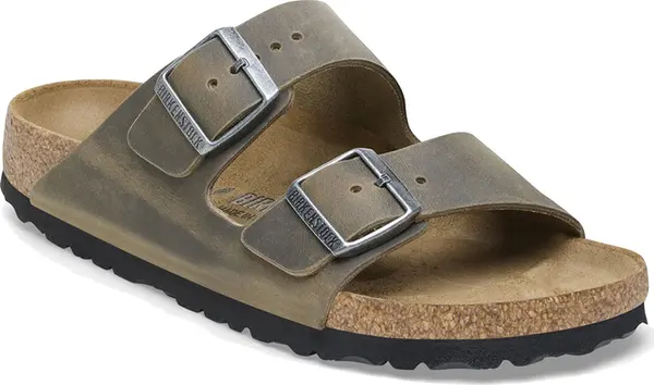 Birkenstock Birkenstock Arizona Oiled Leather Regular Fit Жени - Сандали Birkenstock - Зелен - 1027022-7 - Size: 7