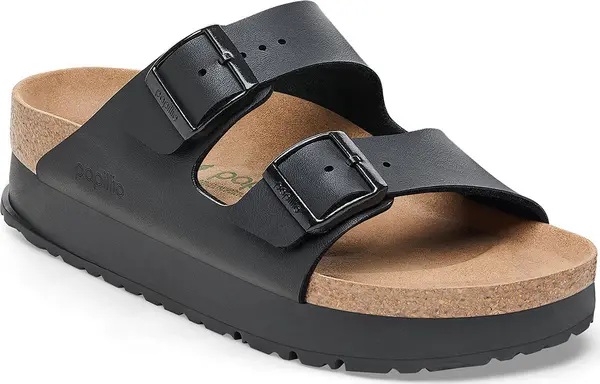 Birkenstock Birkenstock Arizona PAP Flex Platform Birko-Flor Narrow Fit Жени - Сандали Birkenstock - Черен - 1027395-2.5 - Size: 2.5