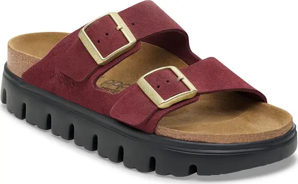 Birkenstock Birkenstock Arizona Platform Suede Leather Narrow Fit Жени - Сандали Birkenstock - Бордо - 1030581-3.5 - Size: 3.5