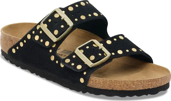 Birkenstock Birkenstock Arizona Rivet Suede Leather Regular Fit Жени - Сандали Birkenstock - Черен - 1030346-5.5 - Size: 5.5