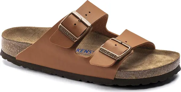 Birkenstock Birkenstock Arizona Soft Footbed Birko-Flor Narrow Fit Unisex - Сандали Birkenstock - Кафяв - 1019119-10.5 - Size: 10.5