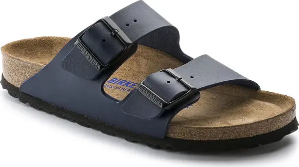 Birkenstock Birkenstock Arizona Soft Footbed Birko-Flor Narrow Fit Unisex - Сандали Birkenstock - Син - 51063-7 - Size: 7