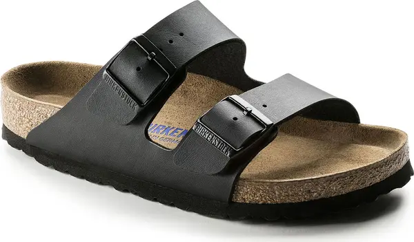 Birkenstock Birkenstock Arizona Soft Footbed Black Narrow Fit Unisex - Сандали Birkenstock - Черен - 551253-3.5 - Size: 3.5