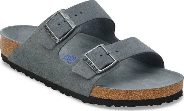 Birkenstock Birkenstock Arizona Soft Footbed Suede Leather Narrow Fit Unisex - Сандали Birkenstock - Кафяв - 1030912-7 - Size: 7