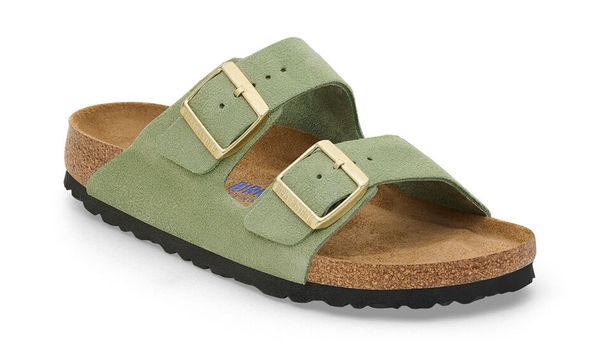 Birkenstock Birkenstock Arizona Soft Footbed Suede Leather Regular Fit
