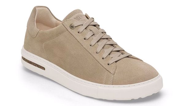 Birkenstock Birkenstock Bend Low Suede Leather Taupe Regular Fit