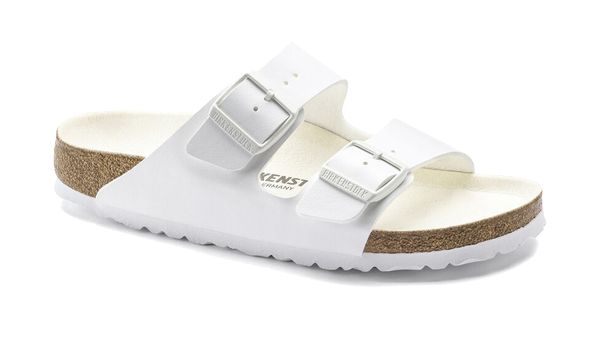 Birkenstock Birkenstock Arizona Birko-Flor White Narrow Fit