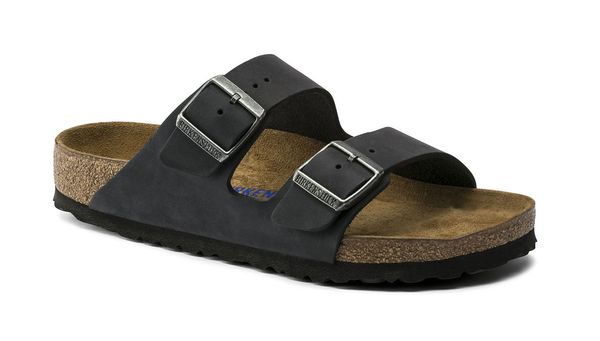 Birkenstock Birkenstock Arizona NU Oiled SFB Black Narrow Fit
