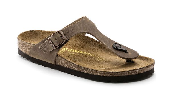 Birkenstock Birkenstock Gizeh NU Oiled Tabacco Brown Regular Fit