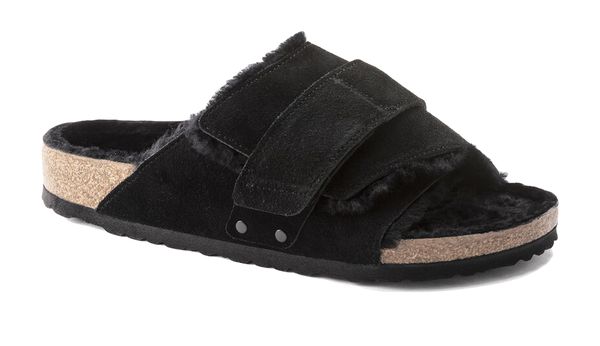 Birkenstock Birkenstock Kyoto Shearling Suede Leather Regular Fit