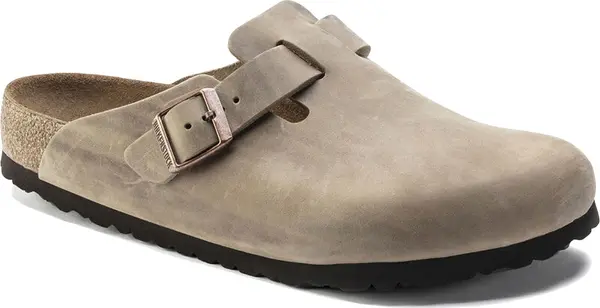 Birkenstock Birkenstock Boston BS Regular Fit Tabacco Brown Unisex - Сандали Birkenstock - Кафяв - 1018147-10.5 - Size: 10.5