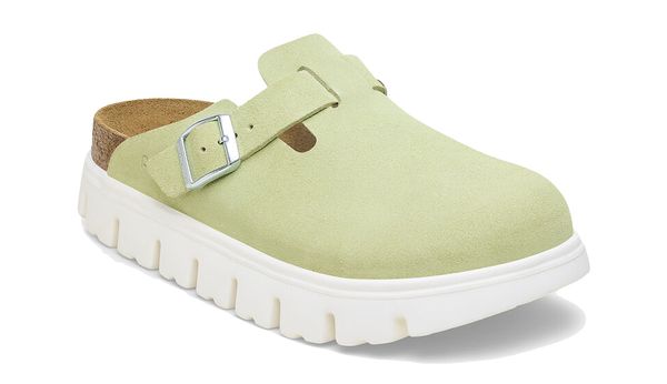 Birkenstock Birkenstock Boston Chunky Suede Leather Narrow Fit