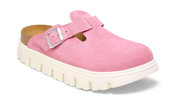 Birkenstock Birkenstock Boston Chunky Suede Leather Narrow Fit