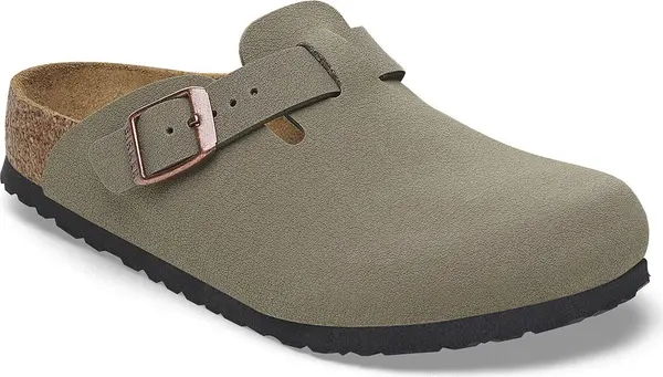 Birkenstock Birkenstock Boston Kids BS Birko-Flor Birkibuc Narrow Fit Жени,Деца - Сандали Birkenstock - Сив - 1029357-30 - Size: 30