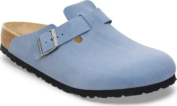 Birkenstock Birkenstock Boston Natural Leather Oiled Regular Fit Unisex - Сандали Birkenstock - Син - 1028225-4.5 - Size: 4.5