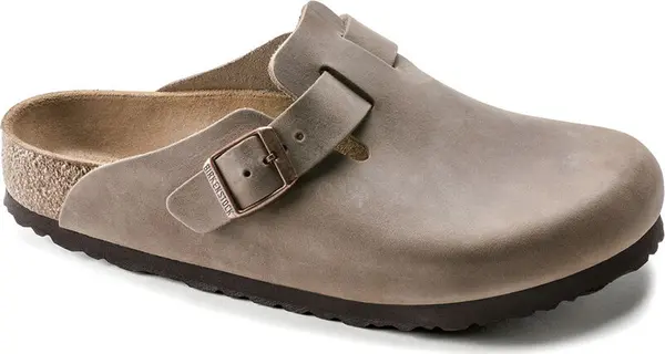 Birkenstock Birkenstock Boston Oiled Leather Narrow Fit Light Brown Жени - Сандали Birkenstock - Светло кафяв - 960813-9 - Size: 9