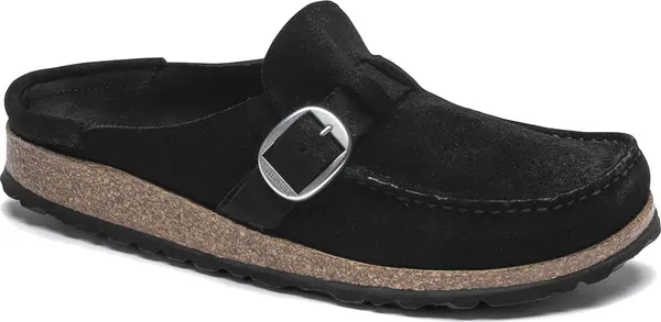 Birkenstock Birkenstock Buckley Suede Leather Narrow Fit Black Жени - Сандали Birkenstock - Черен - 1017826-7 - Size: 7