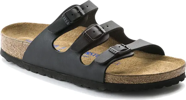 Birkenstock Birkenstock Florida BS Black Narrow Fit Жени - Сандали Birkenstock - Черен - 53013-4.5 - Size: 4.5