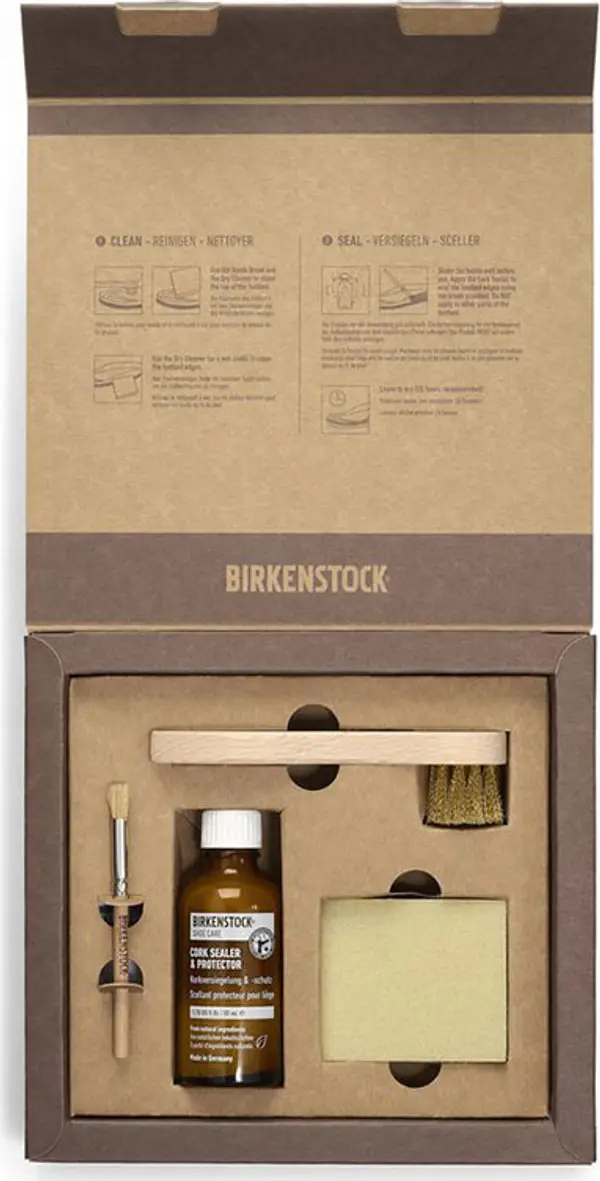 Birkenstock Birkenstock Footbed Care Set Unisex - Грижа за обувки Birkenstock - Кафяв - 1027810-One-size - Size: One size