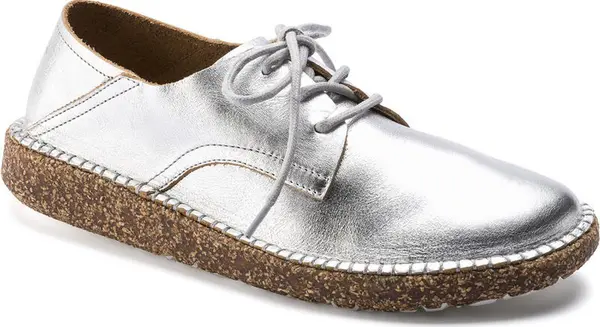 Birkenstock Birkenstock Gary Silver Narrow Fit Unisex - Обувки Birkenstock - Сив - 1013481-3.5 - Size: 3.5