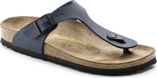 Birkenstock Birkenstock Gizeh BF Blue Regular Fit Unisex - Сандали Birkenstock - Син - 143621-4.5 - Size: 4.5
