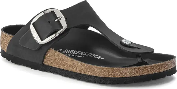 Birkenstock Birkenstock Gizeh Big Buckle Narrow Fit Жени - Сандали Birkenstock - Черен - 1023337-7.5 - Size: 7.5