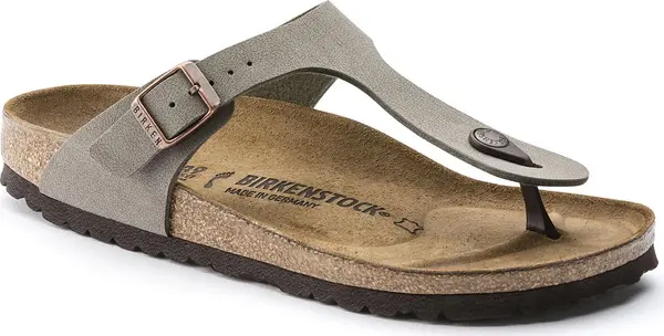 Birkenstock Birkenstock Gizeh Birko-Flor Nubuk Narrow Fit Unisex - Сандали Birkenstock - Сив - 43393-7.5 - Size: 7.5
