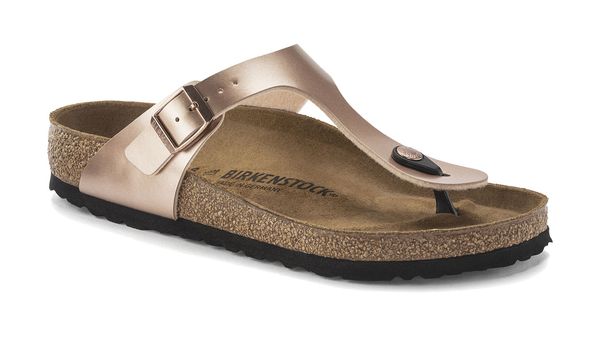 Birkenstock Birkenstock Gizeh BS Metallic Copper Narrow Fit
