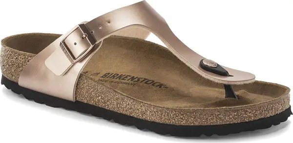 Birkenstock Birkenstock Gizeh BS Metallic Copper Regular Fit Жени - Сандали Birkenstock - Светло кафяв - 1023943-5.5 - Size: 5.5