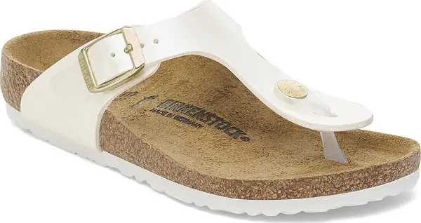 Birkenstock Birkenstock Gizeh Kids Birko-Flor Regular Fit Жени,Деца - Сандали Birkenstock - Бял - 1029851-5.5 - Size: 5.5