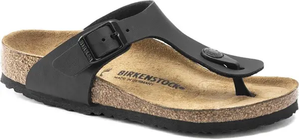 Birkenstock Birkenstock Gizeh Kids Birko-Flor Regular Fit Жени,Деца - Сандали Birkenstock - Черен - 0846141-33 - Size: 33