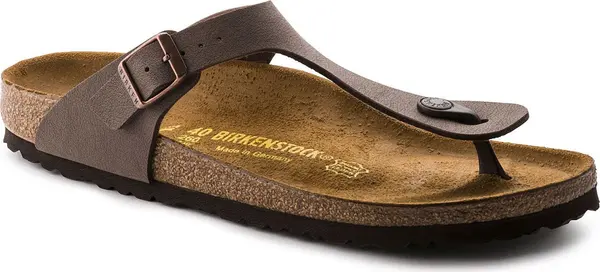Birkenstock Birkenstock Gizeh Mocca Regular Fit Unisex - Сандали Birkenstock - Кафяв - 43751-7 - Size: 7