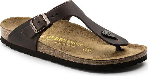 Birkenstock Birkenstock Gizeh NU Oiled Habana Narrow Fit Жени - Сандали Birkenstock - Кафяв - 743833-7 - Size: 7