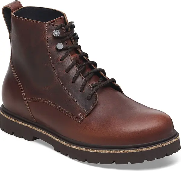 Birkenstock Birkenstock Highwood Lace Mid Men Natural Leather Regular Fit Жени - Обувки Birkenstock - Кафяв - 1028241-7 - Size: 7