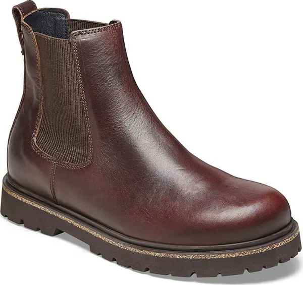 Birkenstock Birkenstock Highwood Slip On Leather Narrow Fit Мъже - Обувки Birkenstock - Кафяв - 1025766-9.5 - Size: 9.5