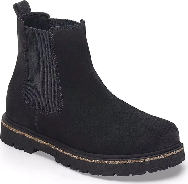 Birkenstock Birkenstock Highwood Slip On Suede Leather Mid Regular Fit Мъже - Обувки Birkenstock - Черен - 1028138-9 - Size: 9