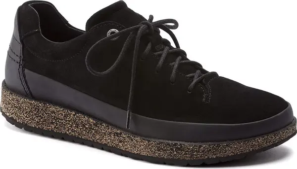 Birkenstock Birkenstock Honnef Low Suede Leather Narrow Fit Мъже - Обувки Birkenstock - Черен - 1019771-5 - Size: 5