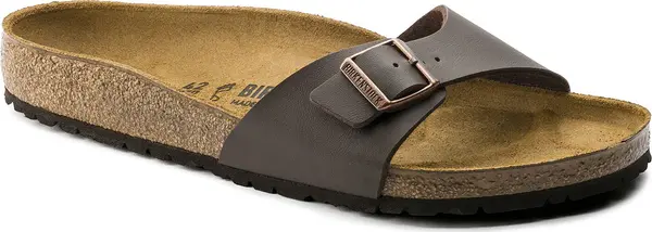 Birkenstock Birkenstock Madrid BF Dunkelbraun Regular Fit Жени - Сандали Birkenstock - Кафяв - 40391-7 - Size: 7