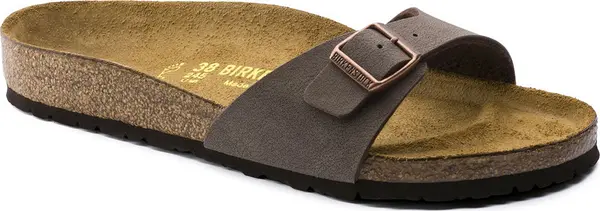 Birkenstock Birkenstock Madrid BF-Nubuck Mocha Regular Fit Жени - Сандали Birkenstock - Кафяв - 40091-7 - Size: 7